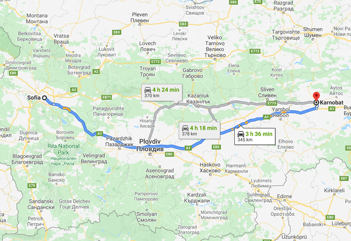 transfer from sofia to karnobat
